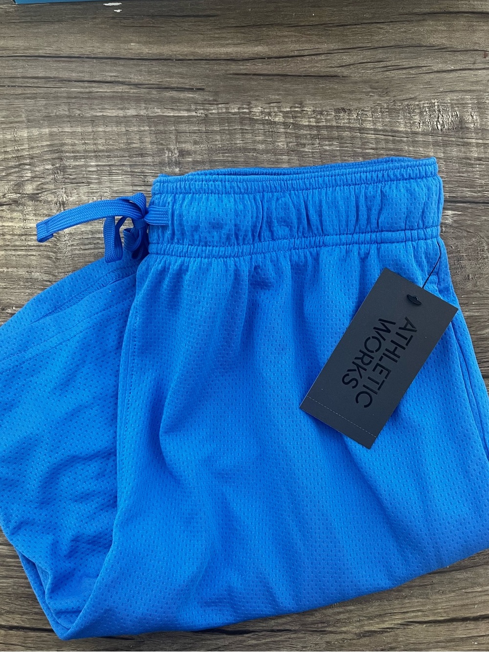 Athletic Works Royal Blue Mesh Athletic Shorts